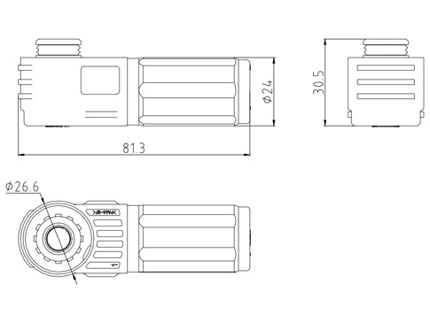 Die Details des ESC-HP200 Steck verbinders