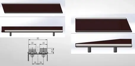 Die Details des Stromab nehmers