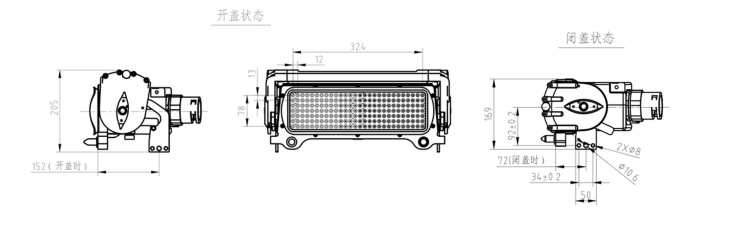 Die Details des elektrischen Kopplers