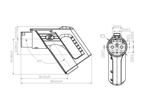 Die Details des DC-Fahrzeug-Steck verbinders-GB